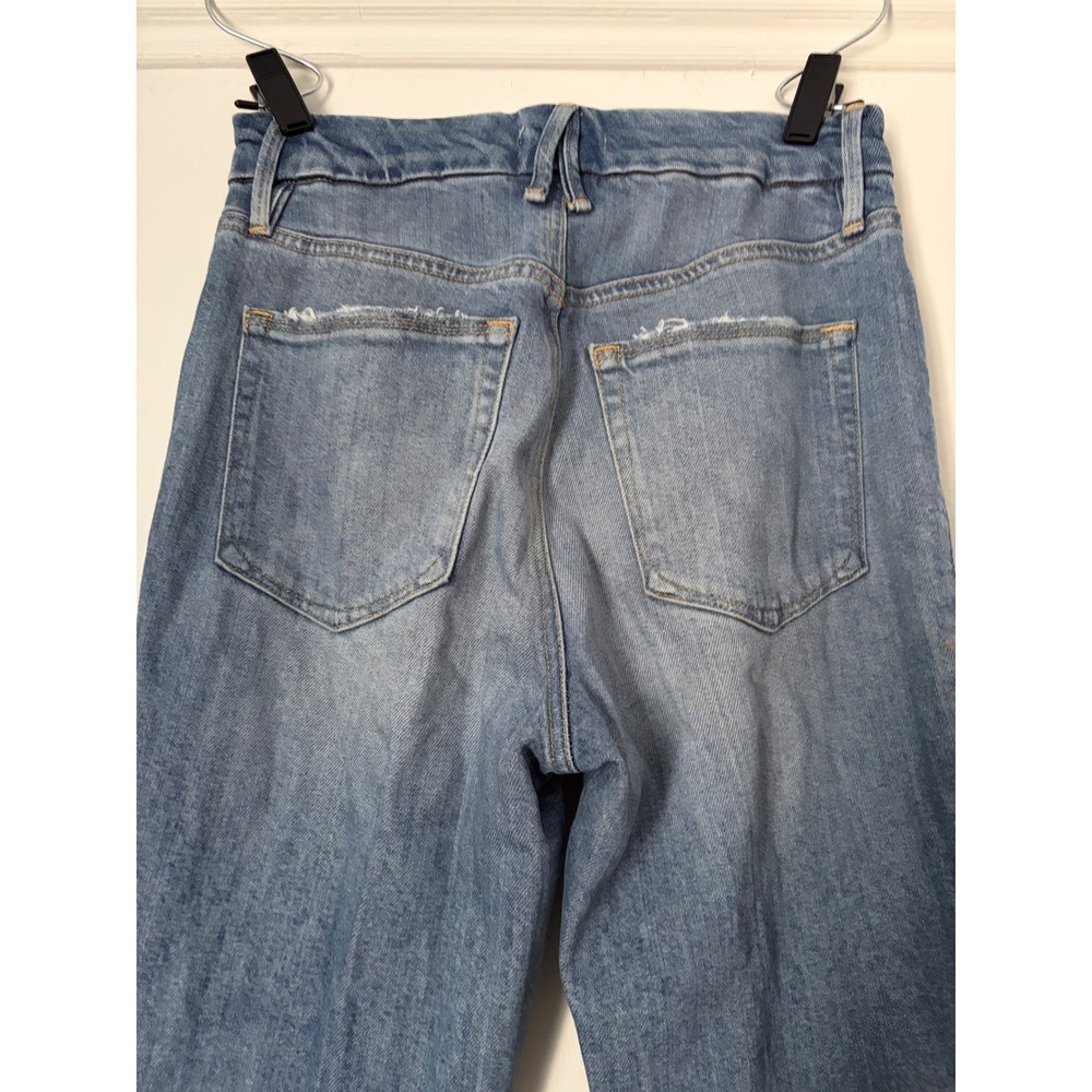 Good American Classic Bootcut High Rise Denim Jeans Medium Wash Size 4/27 - Picture 7 of 15